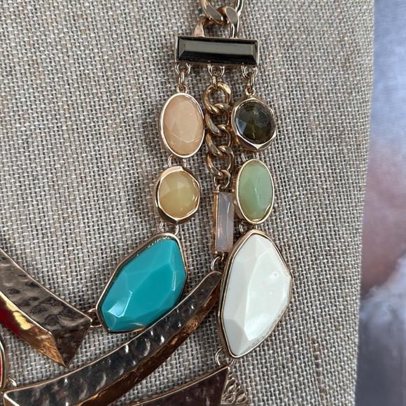 Geometric Necklace Set - Picture 3 of 4